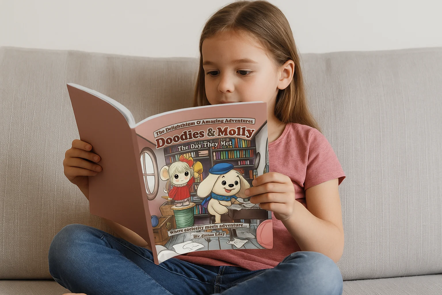 The Delightful and Amusing Adventures of Doodles and Molly.